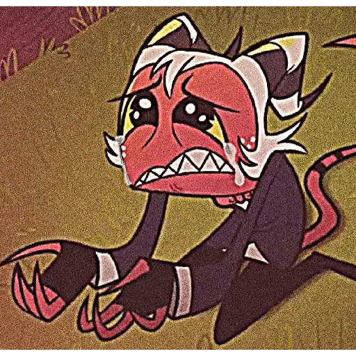 👿 Стикер «Moxy 666 / helluva boss» для Telegram