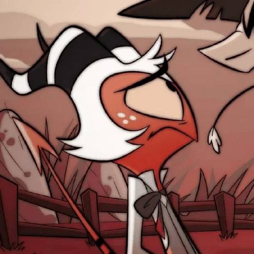 ☹️ Стикер «Moxy 666 / helluva boss» для Telegram