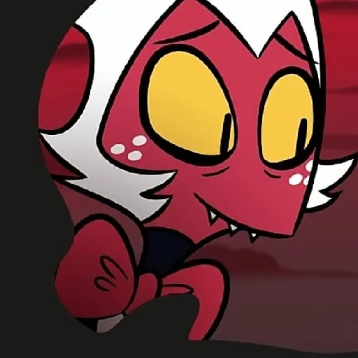 🥴 Стикер «Moxy 666 / helluva boss» для Telegram