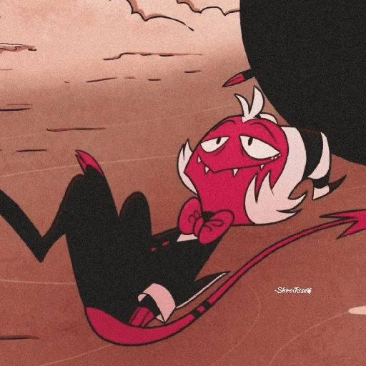 🥴 Стикер «Moxy 666 / helluva boss» для Telegram