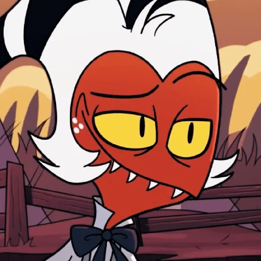 😈 Стикер «Moxy 666 / helluva boss» для Telegram