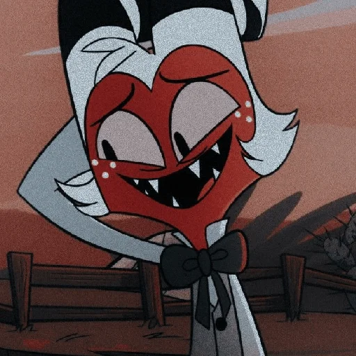 😈 Стикер «Moxy 666 / helluva boss» для Telegram
