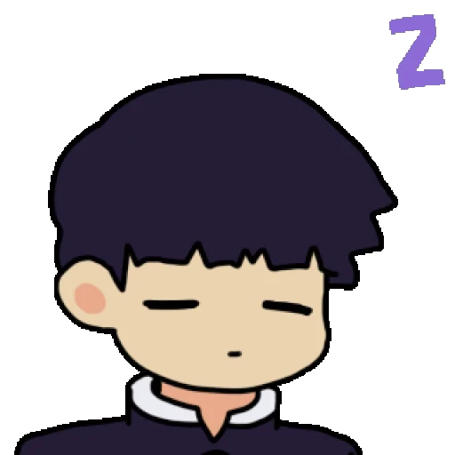 Стикерпак Mob Psycho 100 для Telegram — скачать