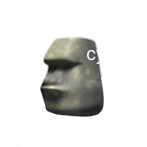 🤪 Стикер «Мои Моайи» для Telegram