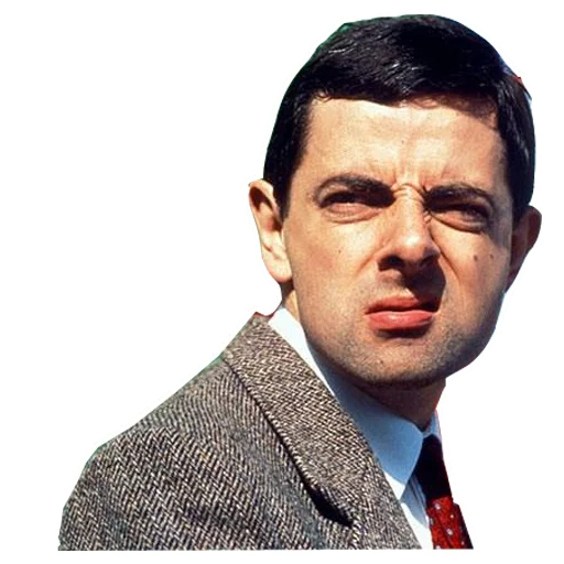 😒 Стикер «Мистер Бин» для Telegram
