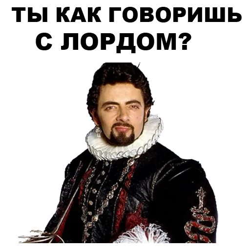 😠 Стикер «Мистер Бин» для Telegram
