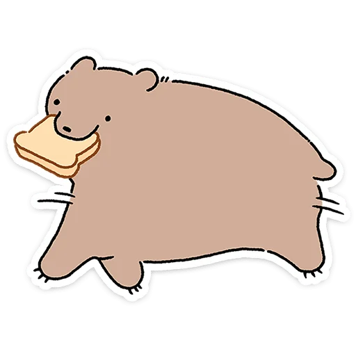 🐻 Стикер «Мишич» для Telegram