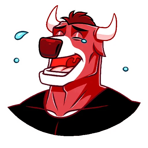 🤣 Стикер «MrBull» для Telegram
