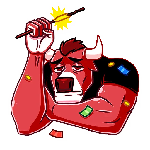 🪄 Стикер «MrBull» для Telegram