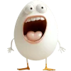 🤪 Эмодзи «Мистер Яйцо» для Telegram
