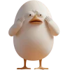 😰 Эмодзи «Мистер Яйцо» для Telegram