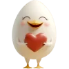 ❤️ Эмодзи «Мистер Яйцо» для Telegram