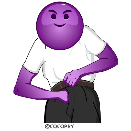 😈 Стикер «MR EMOJI 2» для Telegram
