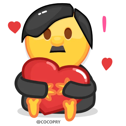 ❤️ Стикер «MR EMOJI 2» для Telegram