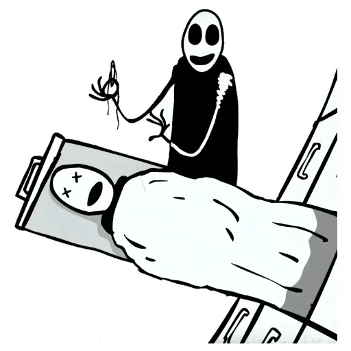 💀 Стикер «Mr. Freeman» для Telegram