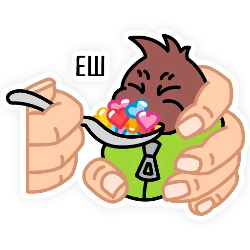 💕 Стикер «Мистер Клещ» для Telegram