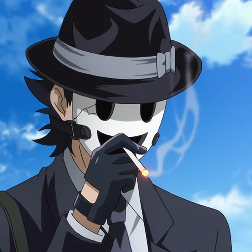 🚬 Стикер «? Mr. Mask» для Telegram