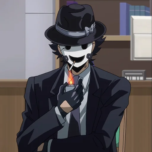 🚬 Стикер «? Mr. Mask» для Telegram