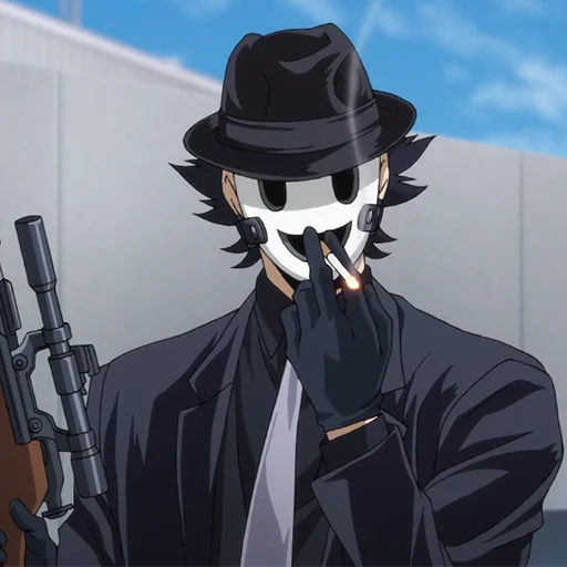🎭 Стикер «? Mr. Mask» для Telegram