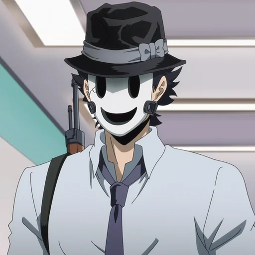 🎭 Стикер «? Mr. Mask» для Telegram