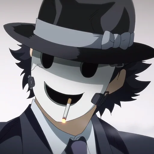 🚬 Стикер «? Mr. Mask» для Telegram