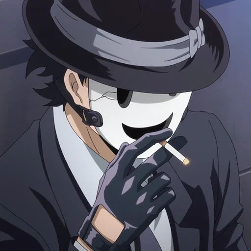 🚬 Стикер «? Mr. Mask» для Telegram