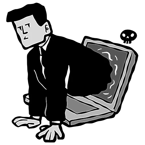 😬 Эмодзи «Человек без имени» для Telegram