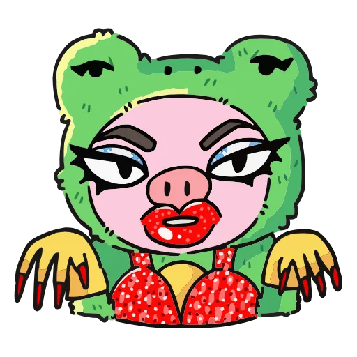 💅 Эмодзи «Мрак и Люля 2.0» для Telegram