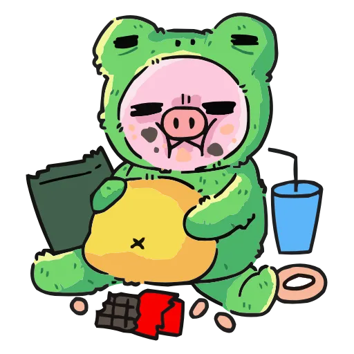 😋 Эмодзи «Мрак и Люля 2.0» для Telegram