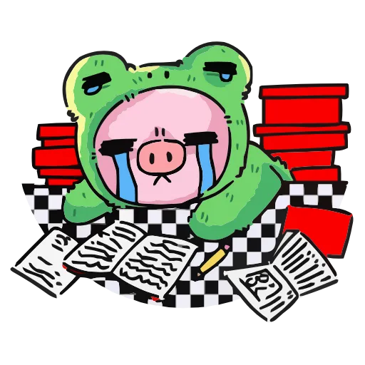 😭 Эмодзи «Мрак и Люля 2.0» для Telegram