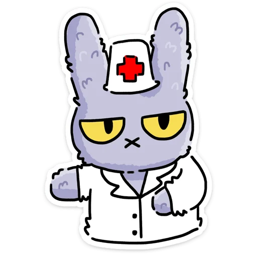 👨‍⚕️ Стикер «Мрак и Люля 2.0» для Telegram