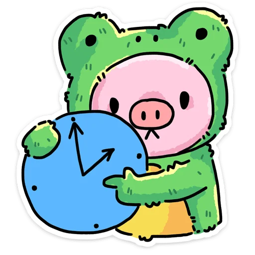 🕑 Стикер «Мрак и Люля 2.0» для Telegram