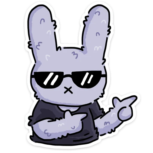 😎 Стикер «Мрак и Люля 2.0» для Telegram