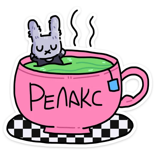 ☕ Стикер «Мрак и Люля 2.0» для Telegram