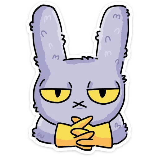 😑 Стикер «Мрак и Люля 2.0» для Telegram
