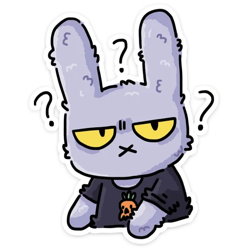 ❓ Стикер «Мрак и Люля 2.0» для Telegram