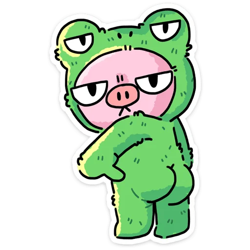 🍑 Стикер «Мрак и Люля 2.0» для Telegram