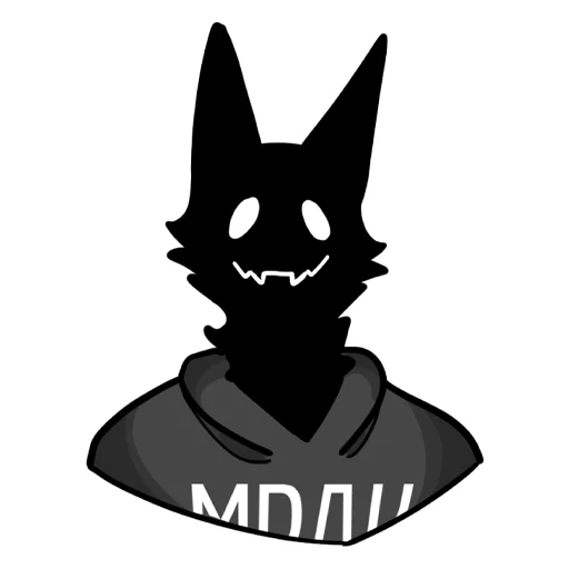 Стикерпак МРАК для Telegram — скачать