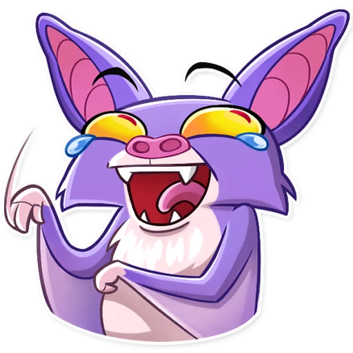 Стикерпак Mr. Bat для Telegram — скачать