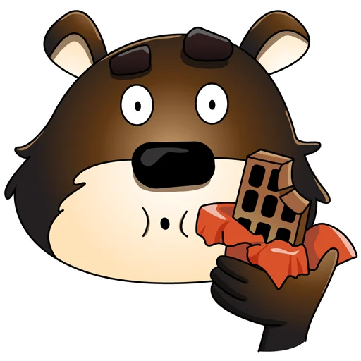 🍫 Стикер «Mr.Beaver» для Telegram