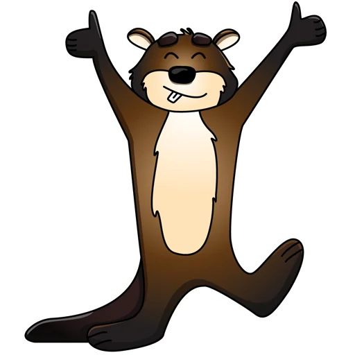 🔥 Стикер «Mr.Beaver» для Telegram