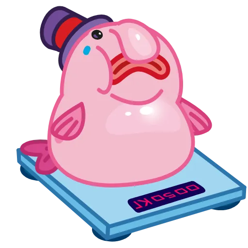 😔 Эмодзи «🤨 Mr. Blob emoji» для Telegram