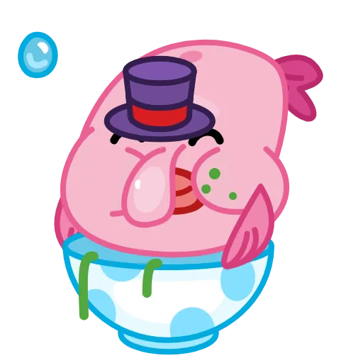🥗 Эмодзи «🤨 Mr. Blob emoji» для Telegram