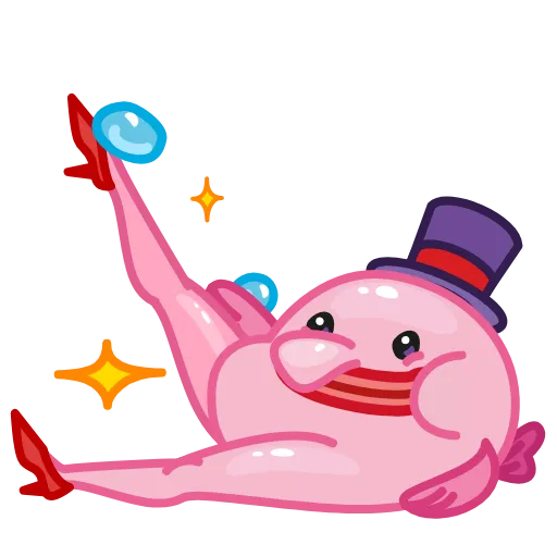 💃 Эмодзи «🤨 Mr. Blob emoji» для Telegram