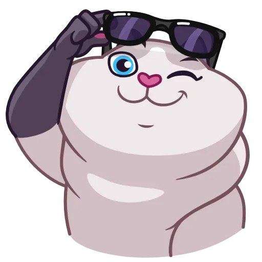😎 Стикер «Cathbert» для Telegram