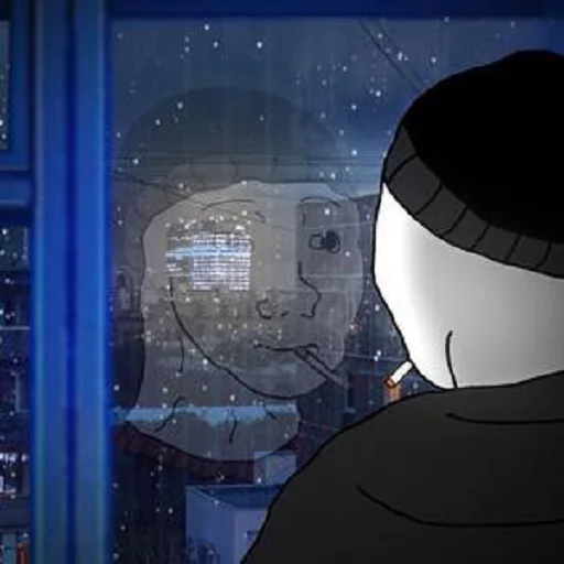 😐 Стикер «Doomer» для Telegram