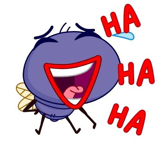 Стикерпак Fly Guy для Telegram — скачать