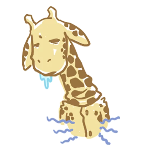 Стикерпак Mr.Giraffe для Telegram — скачать