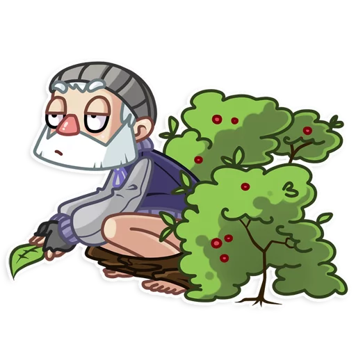 🚽 Стикер «Mr. Hobo» для Telegram