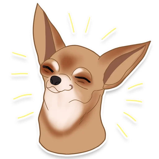 Стикерпак chihuahua для Telegram — скачать